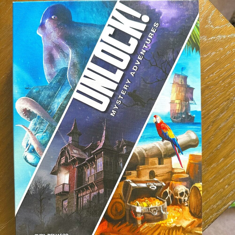 UNLOCK! Mystery Adventures: Escape room games for adults and kids